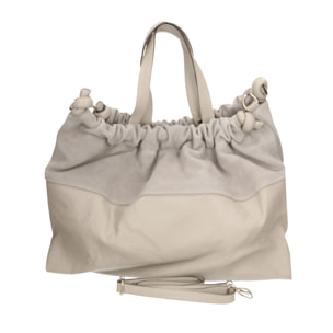 Borsa Shopper da donna In Vera pelle Made in Italy 42x32x18 cm