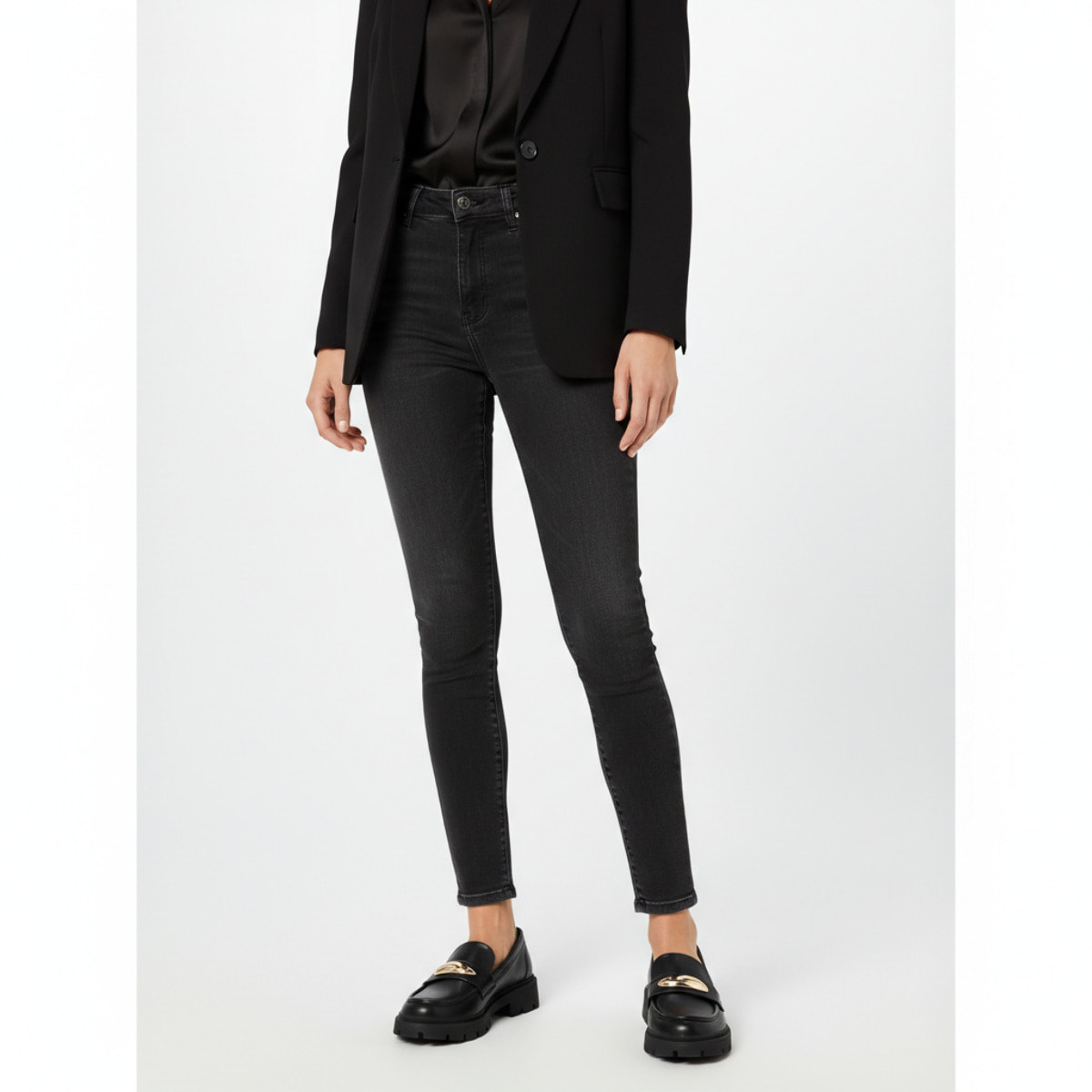 Mocassini con accessorio - tacco 4,0 cm