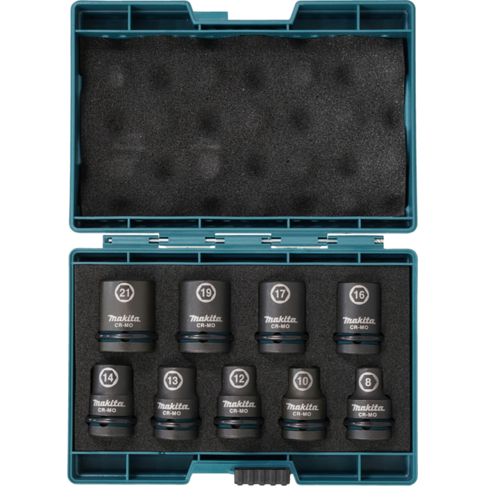 Coffret de 9 douilles IMPACT BLACK - MAKITA - E-16570 Article internet O/N : Oui