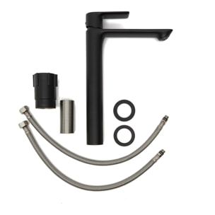 Neo mitigeur de lavabo sans vidage, noir mat (SIKOBSLNEO285C)