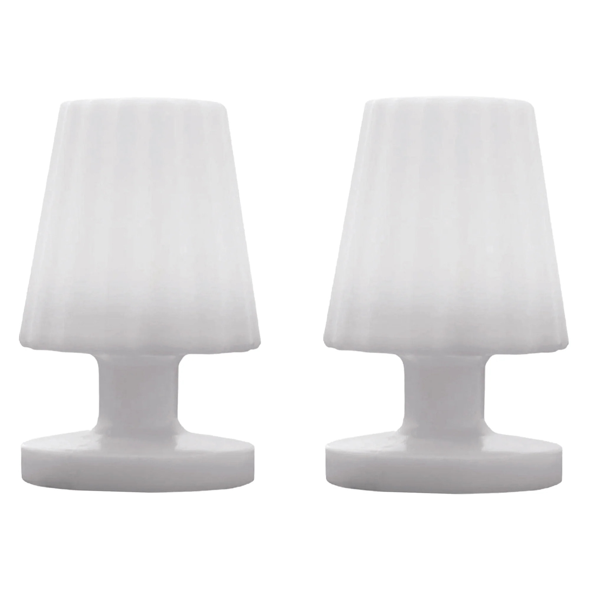 2 Lampe de table LADY MINI H22CM