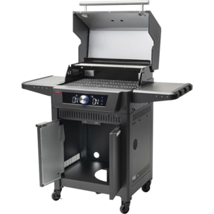 Barbecue gaz CHAR BROIL Evolve, sur chariot, 2 brûleurs, thermostat digital, surface de cuisson 63 x 43 cm