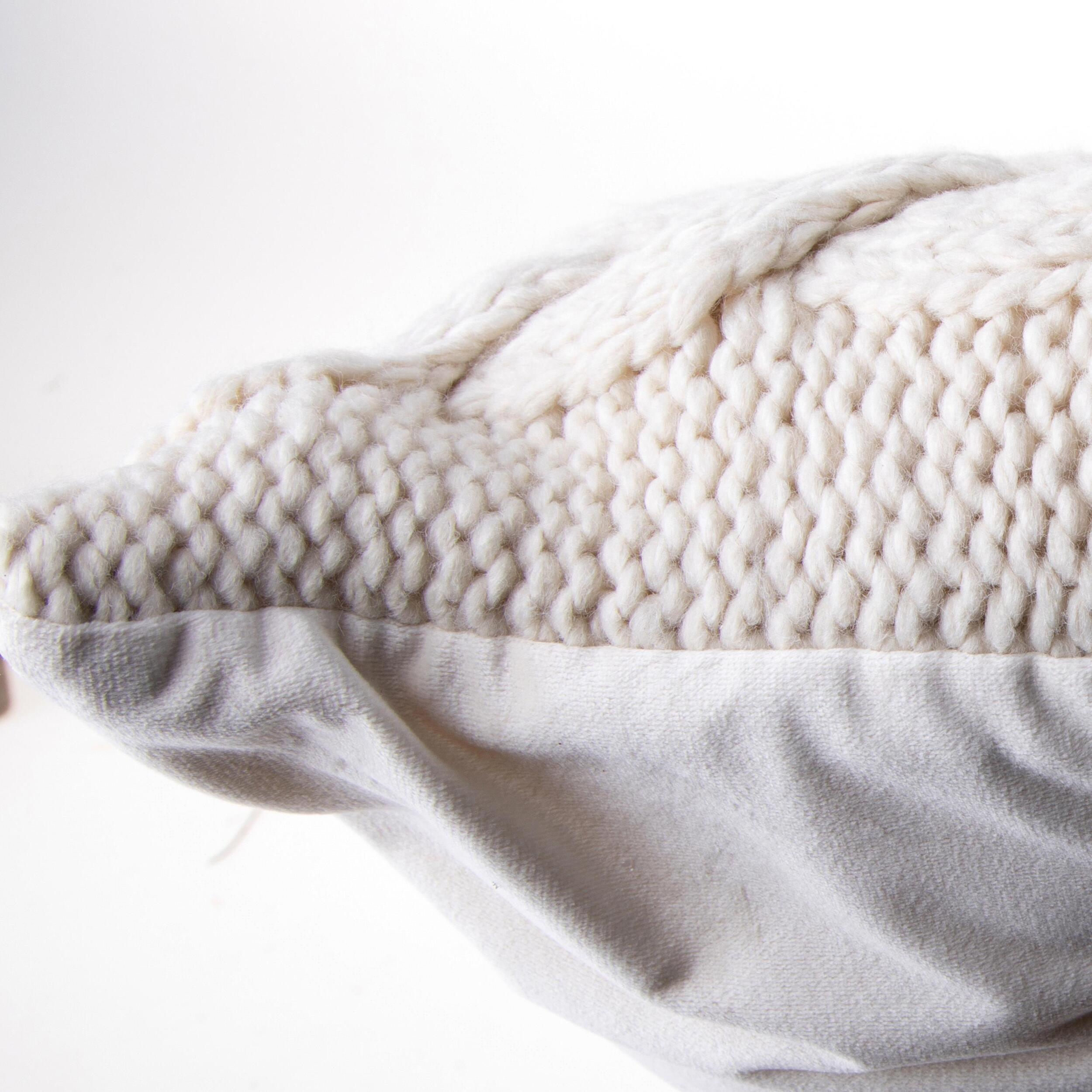 Cuscino - Pezzi 1 - Colore Crema - W 45xD45x15cm - Bianchi Dino