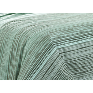 Copripiumino 100% Cotone Disegno Padel Verde