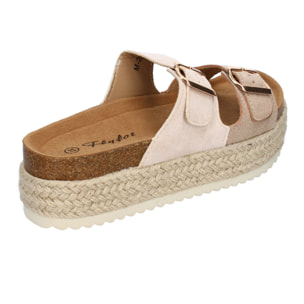 Sandalia de Plataforma para Mujer, Cómodas y Elegantes, Forradas de Yute