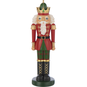 J-Line figurine Casse-Noisette Sur Pied - polyrésine - rouge/vert foncé - large