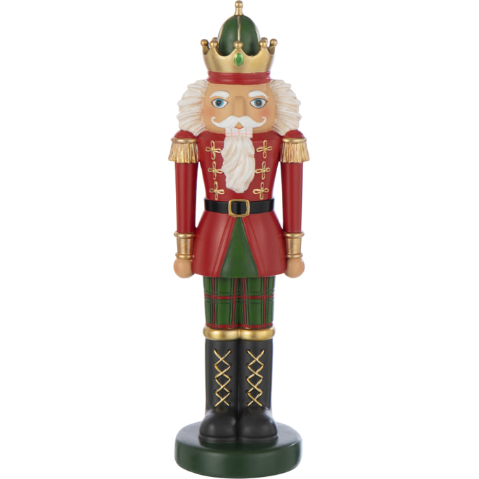 J-Line figurine Casse-Noisette Sur Pied - polyrésine - rouge/vert foncé - large