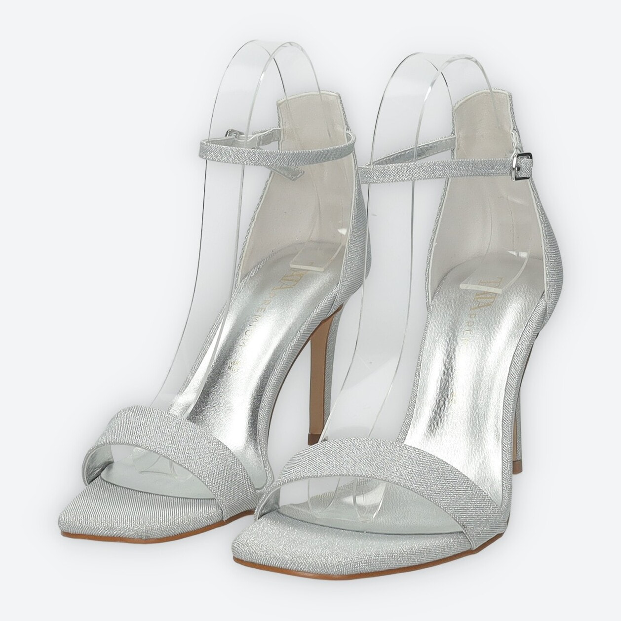 Sandali Donna Tata Italia Argentato