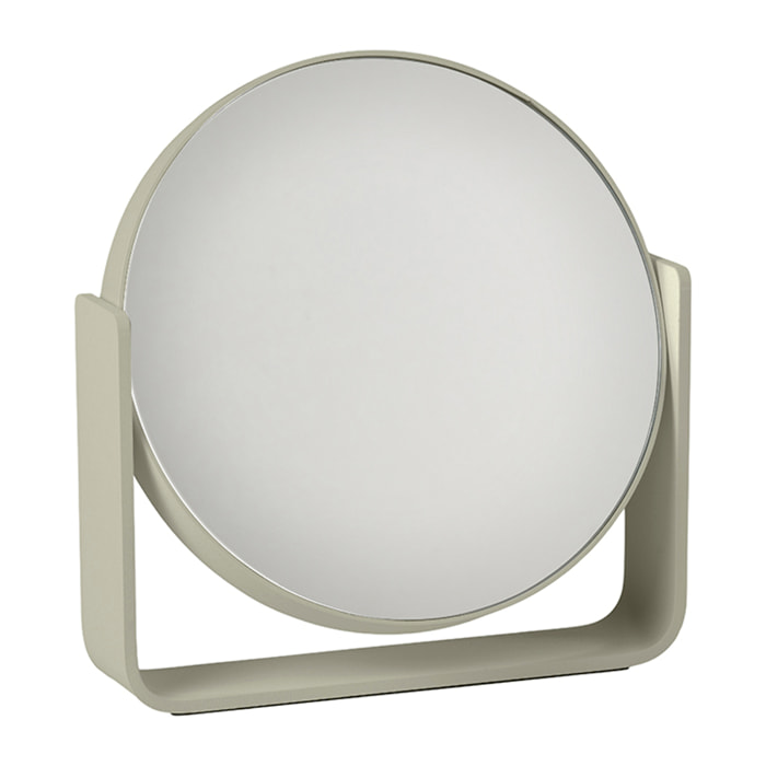 Miroir de table avec grossissement 5 x Ume Gris clair