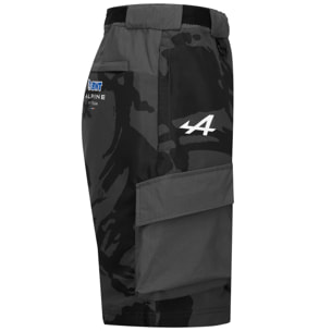 Kappa - Pantalones cortos Hombre Gris - Alcled Palace Alpine F1