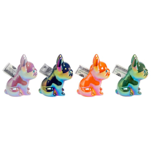 Tirelires chiots brillants set de 4 Kare Design