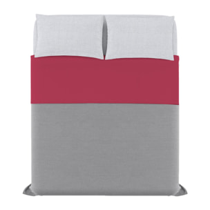 COMPLETO LETTO TRENDY CHIC MADE IN ITALY COTONE- FRAGOLA MATRIMONIALE