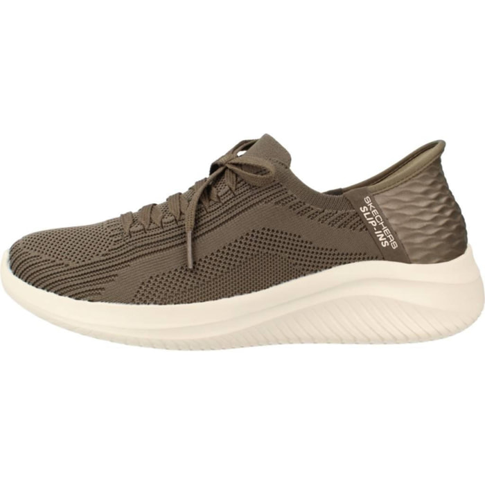 Sneakers De  Mujer Slip-ins: Ultra Flex 3.0 Tonal Stretc Verde