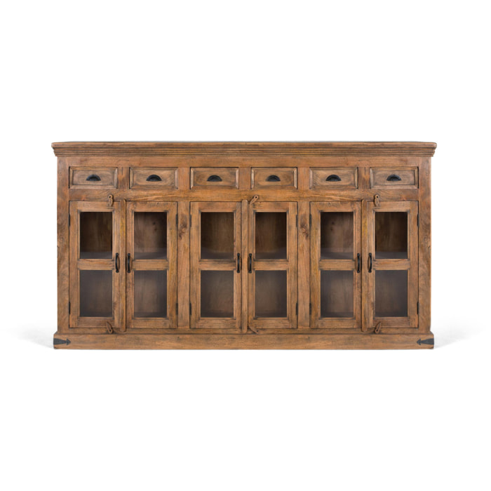 Aparador de Madera de Mango Estilo Ríustico Colonial