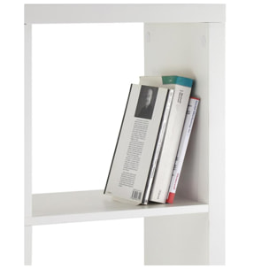 Libreria con 8 vani We Home in legno bianco opaco