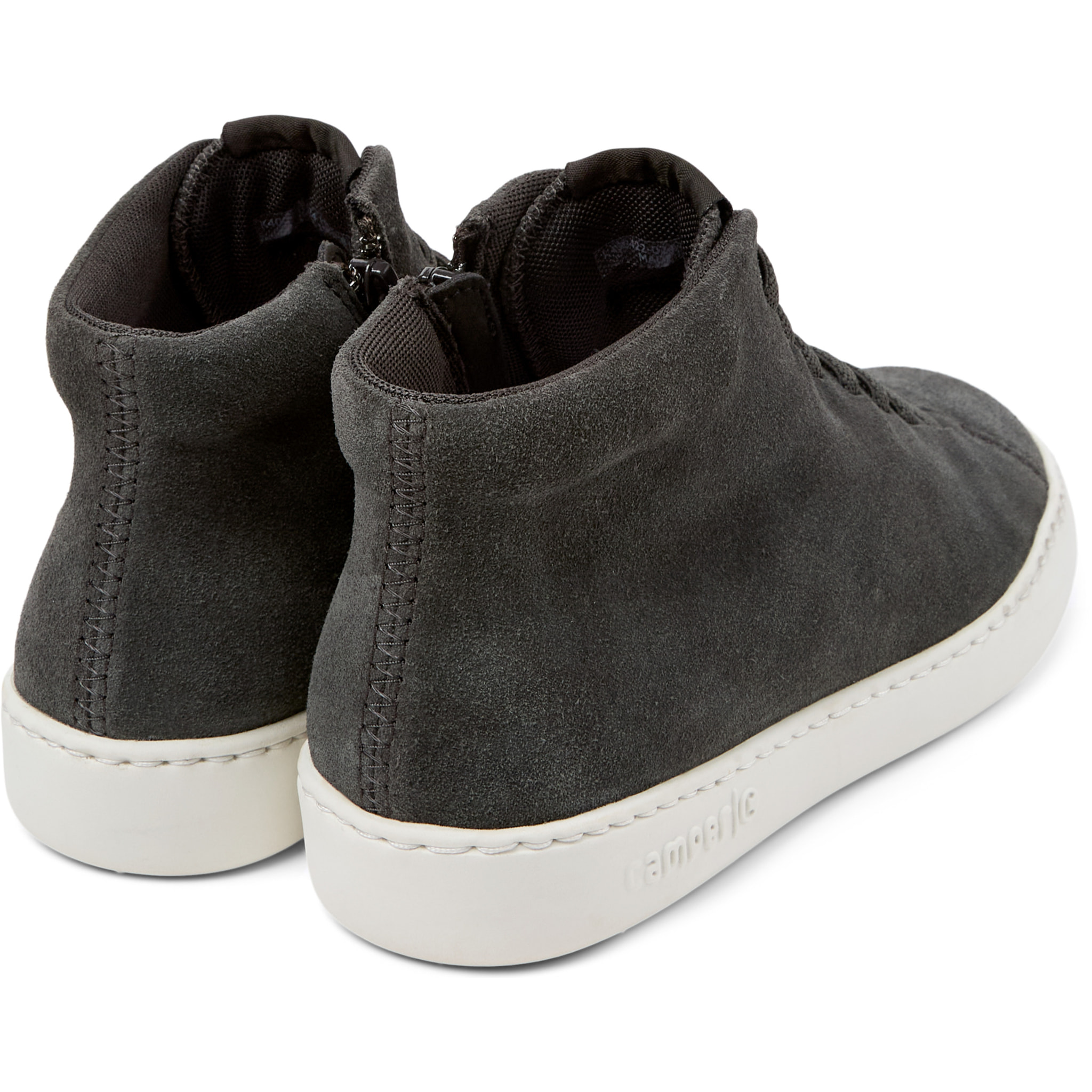 Sneakers - CAMPER Peu Touring - Grigio - Pelle scamosciata