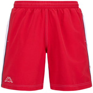 Kappa - Bañadores Hombre Rojo - Logo Balicriz