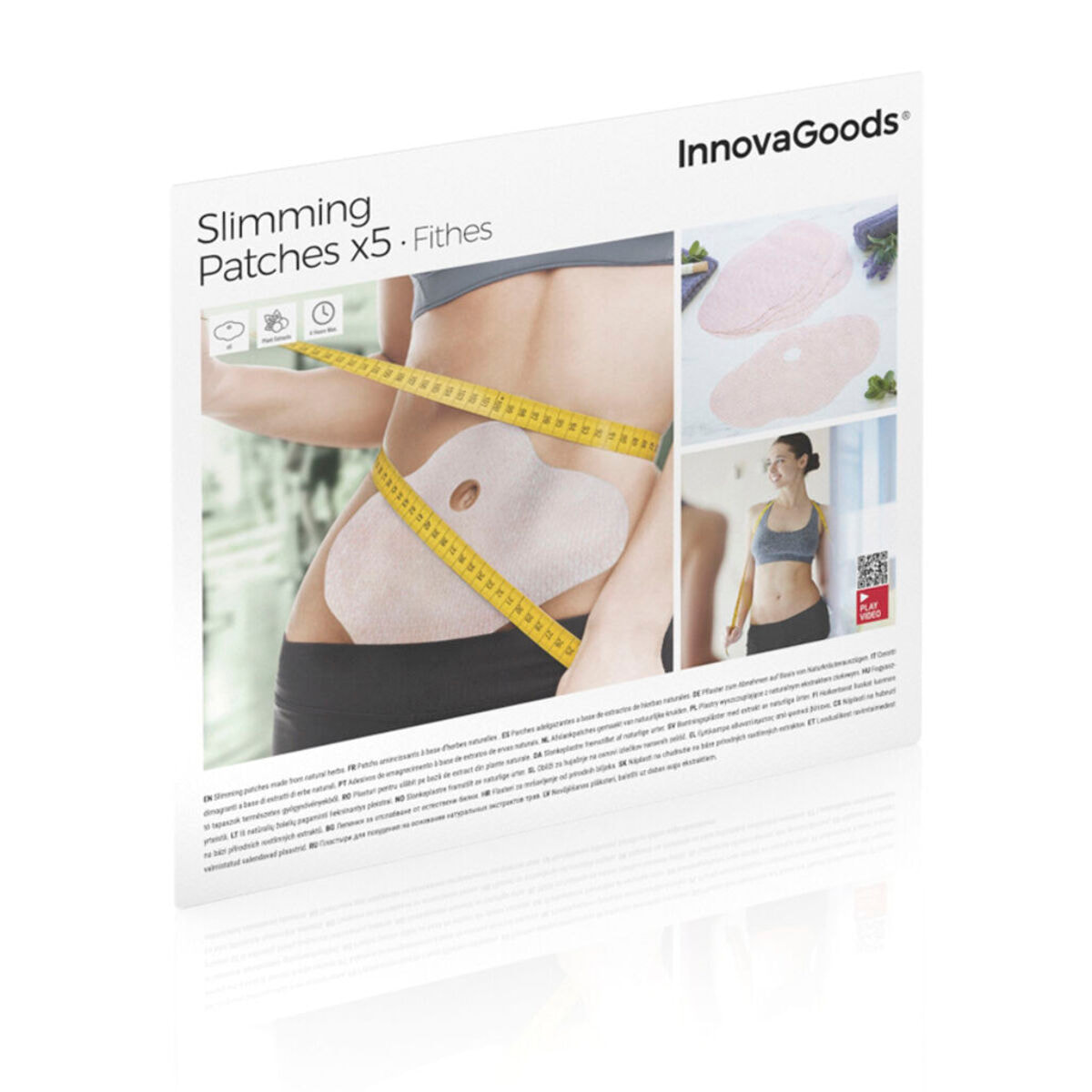 Patchs Amincissants aux Extraits de Plantes Fithes InnovaGoods 5 Unités