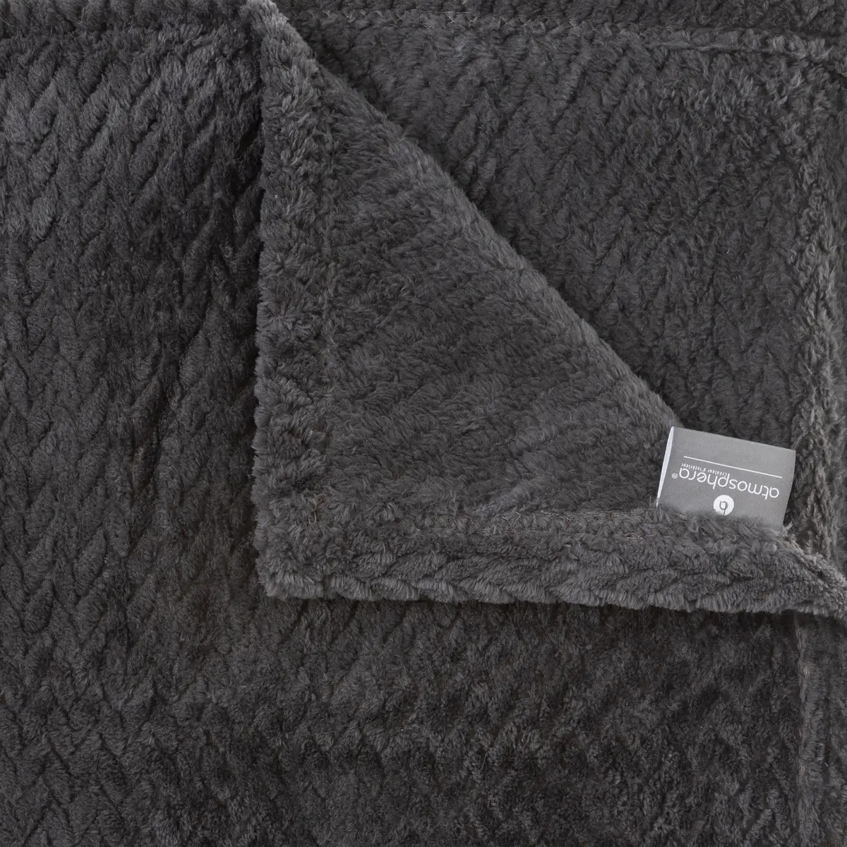 Plaid "Tresse" flanelle 125x150cm