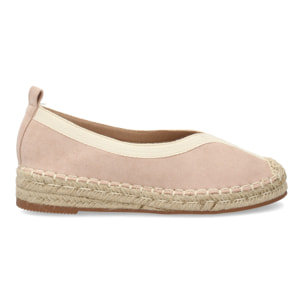 Alpargata plana cómoda diaria para mujer