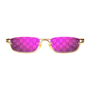 Gafas de Sol Gucci GG1278S-005 de Metal Unisex 55 mm