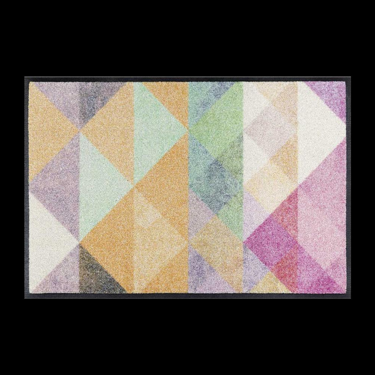 Tapis salon et chambre tissé motif pastel JAMA