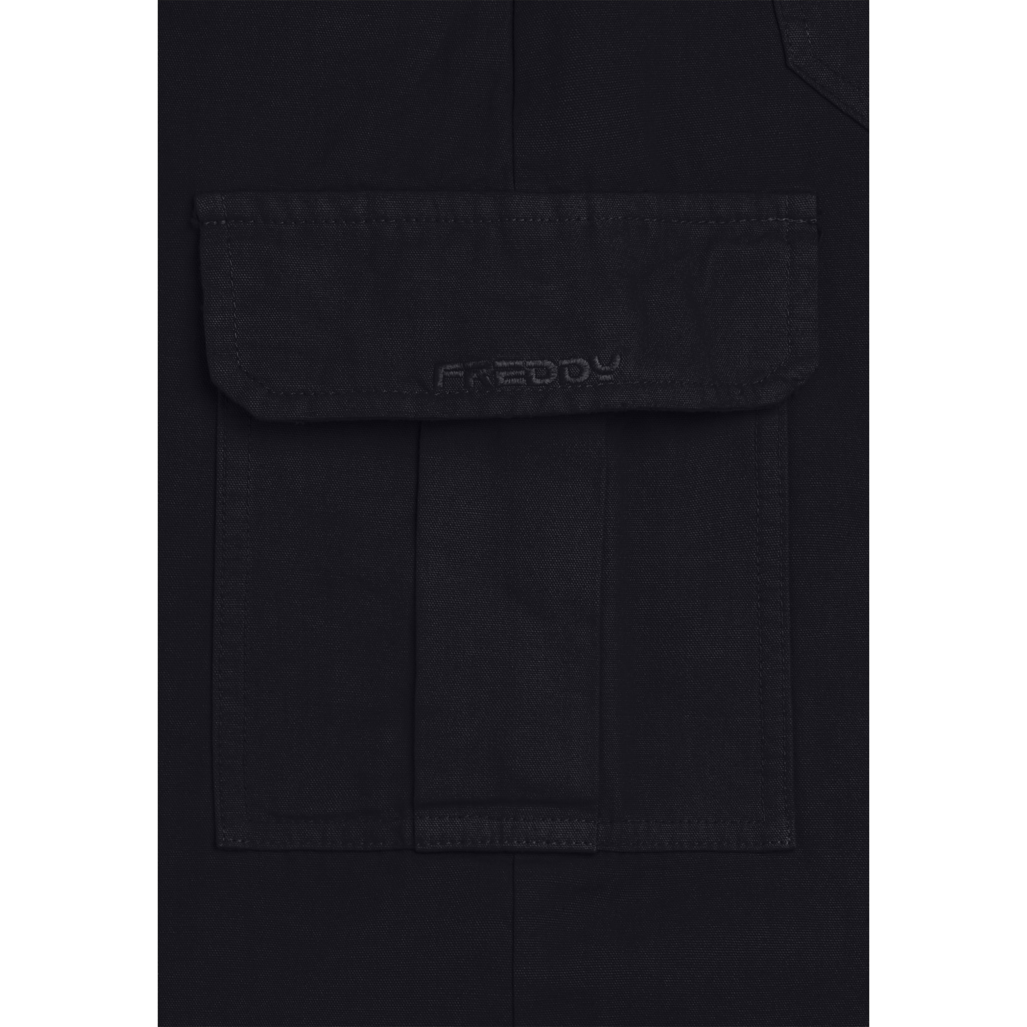 Pantaloni Cargo carrot fit in canvas