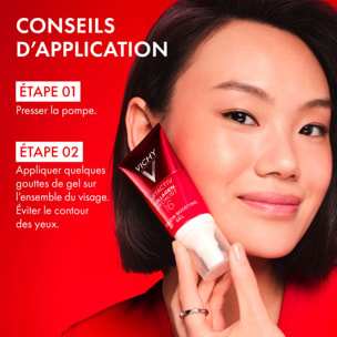 Liftactiv - Gel Visage Booster d'Hydratation et d'Éclat Effet Repulpant 50 ml