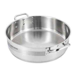 Sautoir inox 42x12cm induction