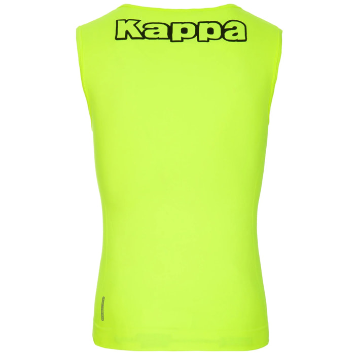 Skin T-Shirts & Top Kappa Donna KAPPA4SKIN KOMBAT NANKV Giallo