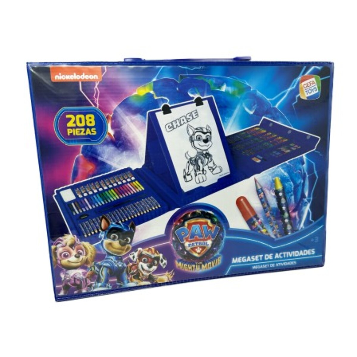 MEGA SET DE ACTIVIDADES 208 PIEZAS PATRULLA CANINA