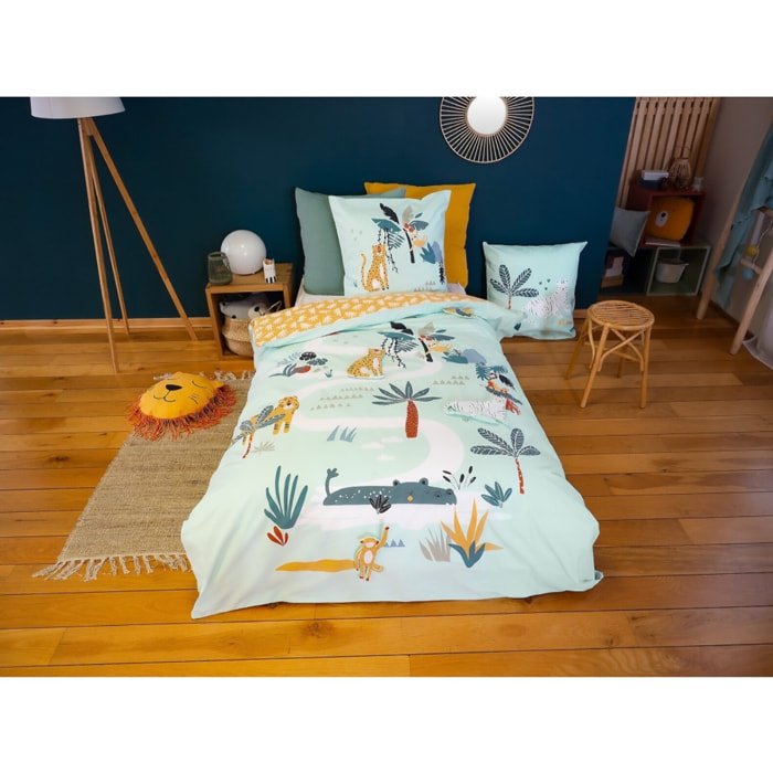 Parure de lit enfant 100% coton - JUGLE MANIA