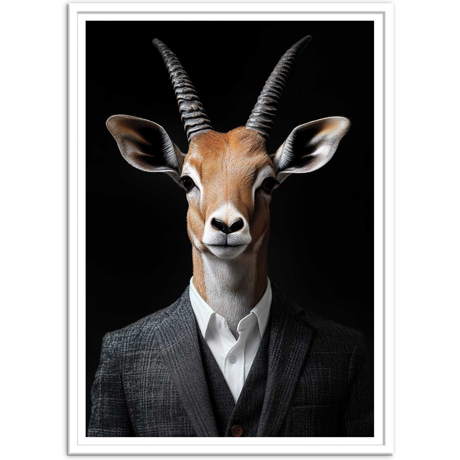 Affiche - Antelope Wild Suits - Philippe Hugonnard