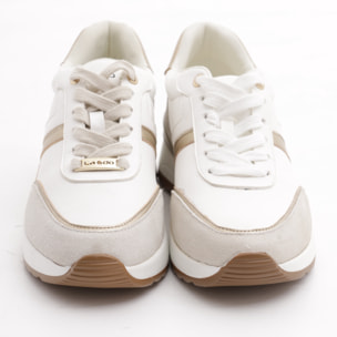 SNEAKERS ALTA CHOCOLA' BIANCO