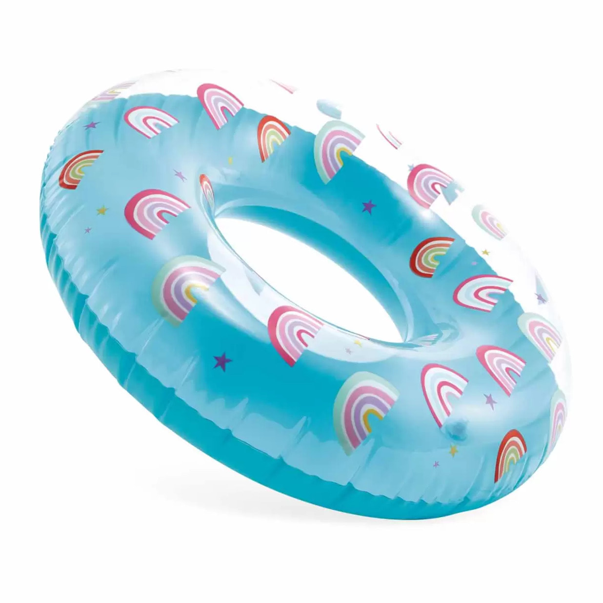 Intex 59259NP - Ciambelle Salvagenti Gonfiabili Assortiti, Cuori Fiori o Arcobaleno, 81 cm, 1 Pezzo