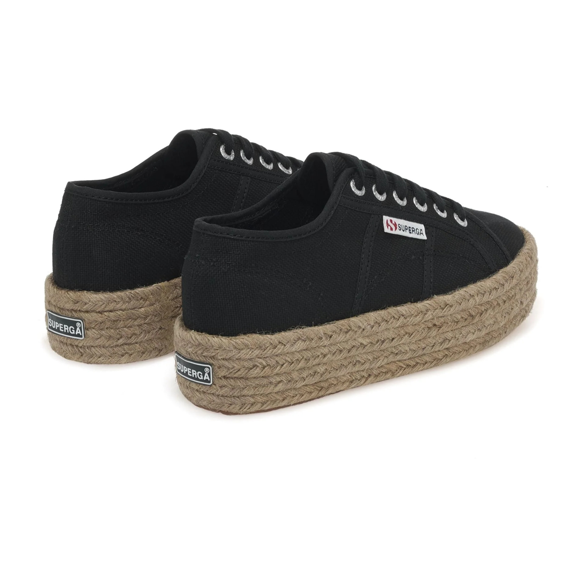 Scarpe da donna Superga Nero 2790 ROPE