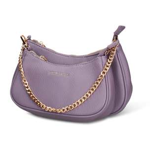 Borsa a tracolla da donna - Modello Novara Pro - Pelle vegana PU - 26.0 x 15.0 x 5.5 cm