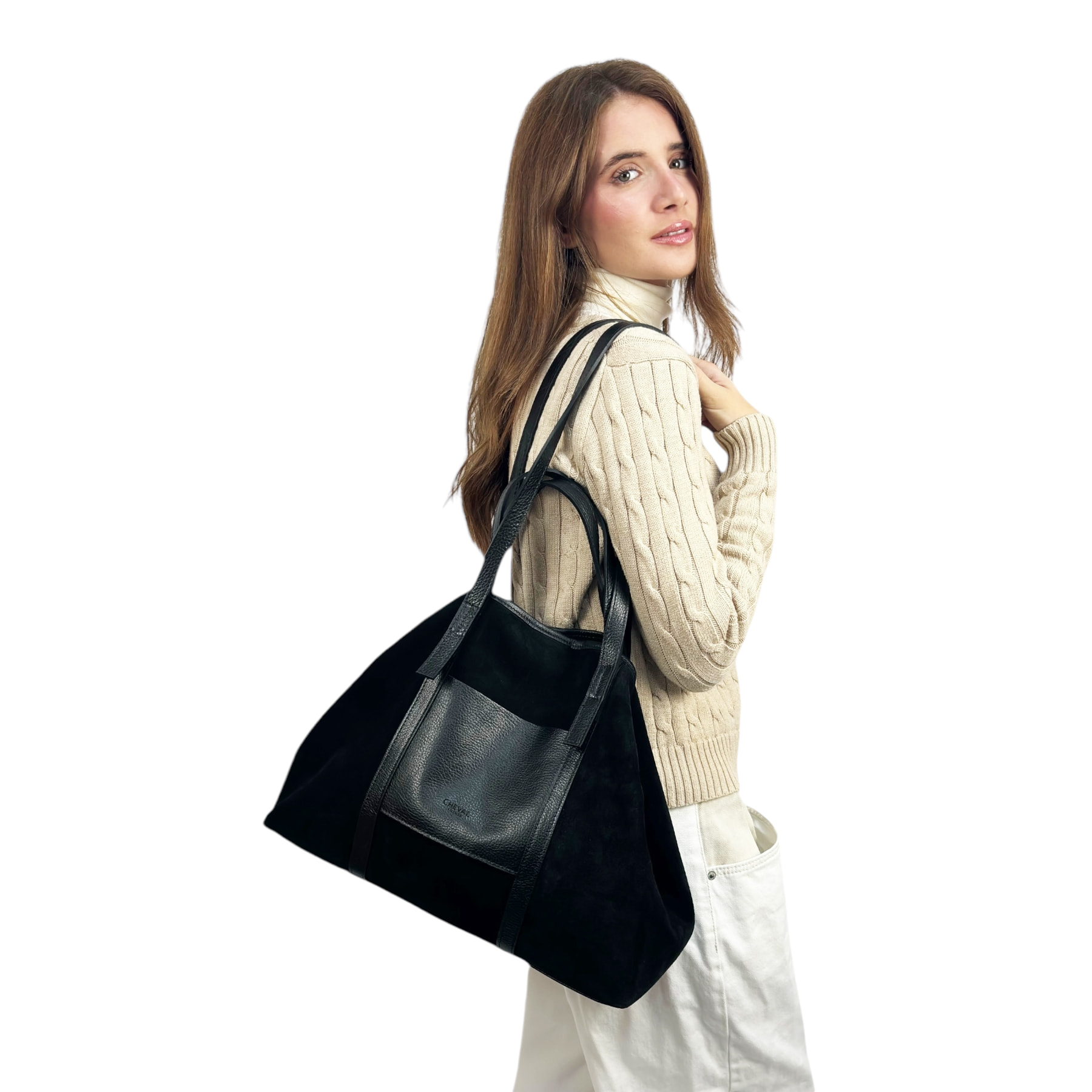 Bolso de Hombro Cheval Firenze Formentera F/W Negro