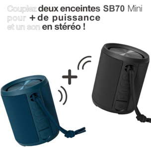 Enceinte portable ESSENTIELB SB70 Mini Noire