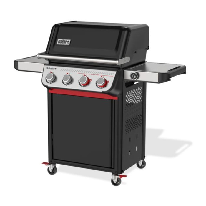 Barbecue gaz WEBER Spirit EP-425  grill et plancha sur chariot, 61x45 cm thermometre digital,Weber Works
