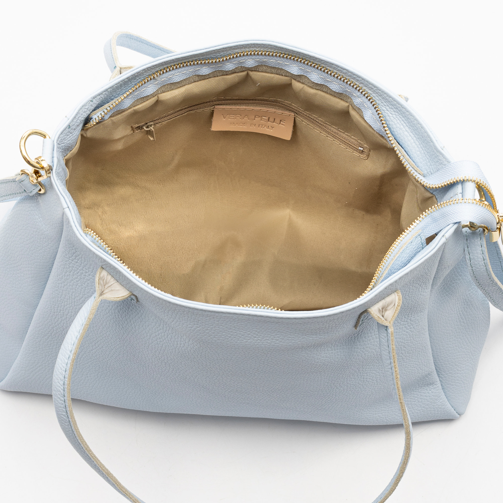 Bellini Borsa a spalla Donna. Pelle autentica Dollaro