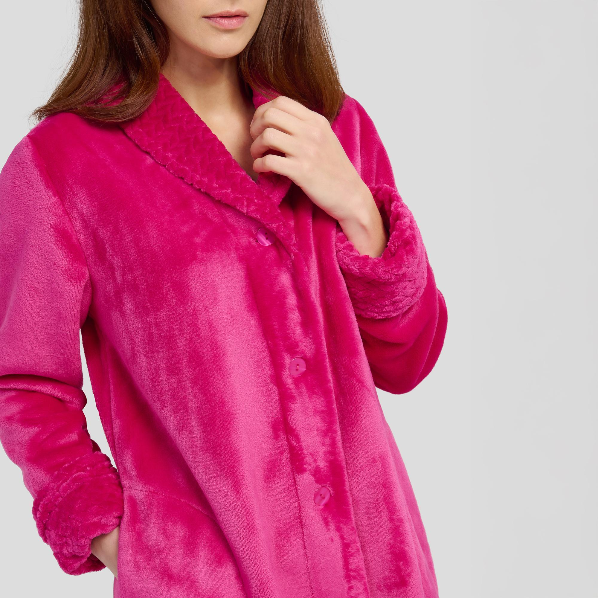 Bata larga Fucsia