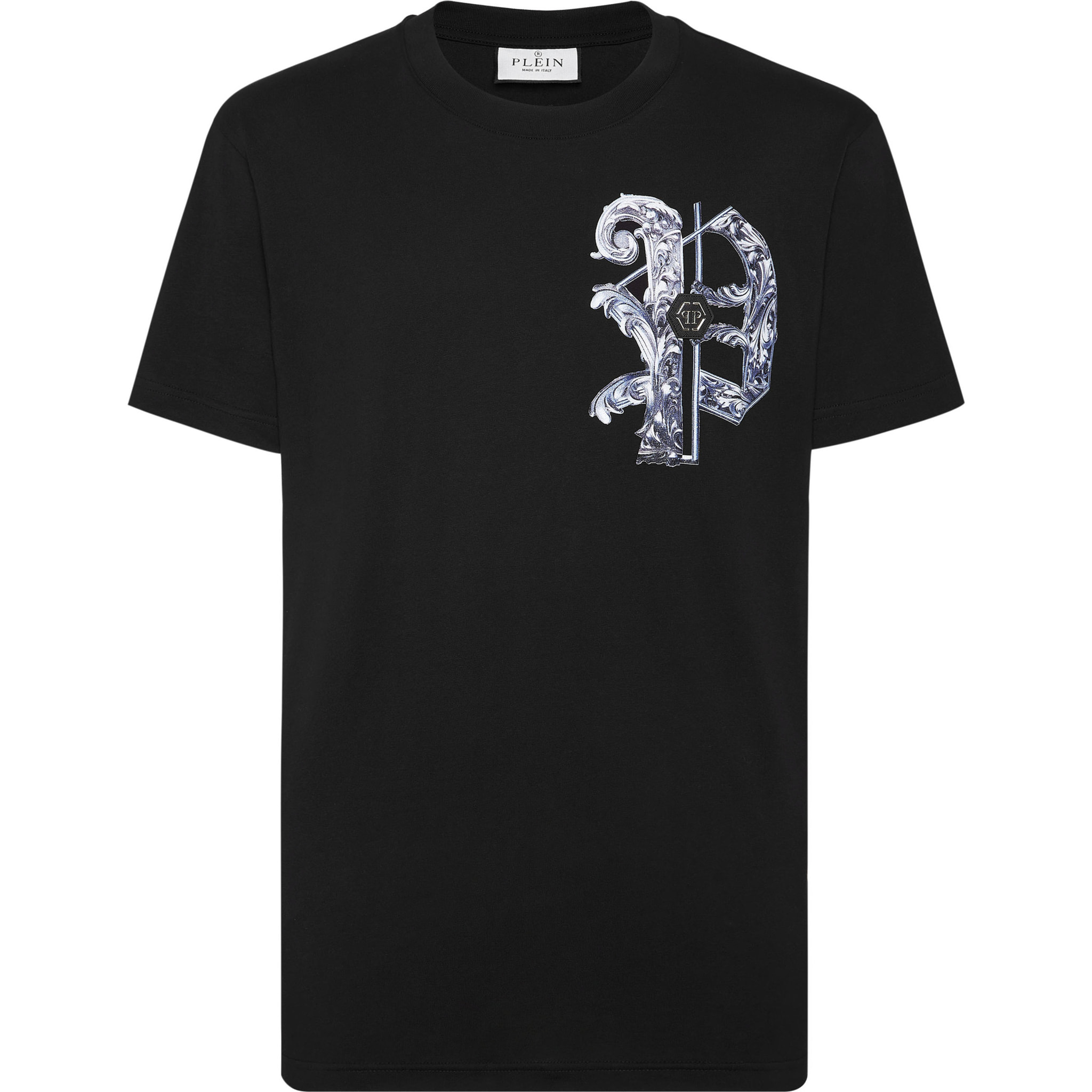 PHILIPP PLEIN T-Shirt Round Neck SKULL