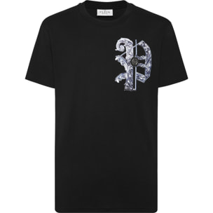 PHILIPP PLEIN T-Shirt Round Neck SKULL