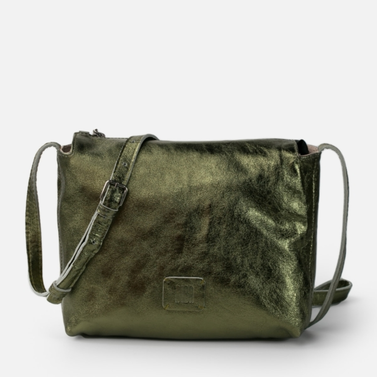 Bandolera BIBA Chester Smog de piel