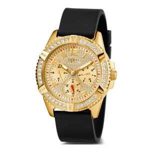 Reloj Guess GW0379G2 Hombre Analogico Cuarzo con Correa de Silicona
