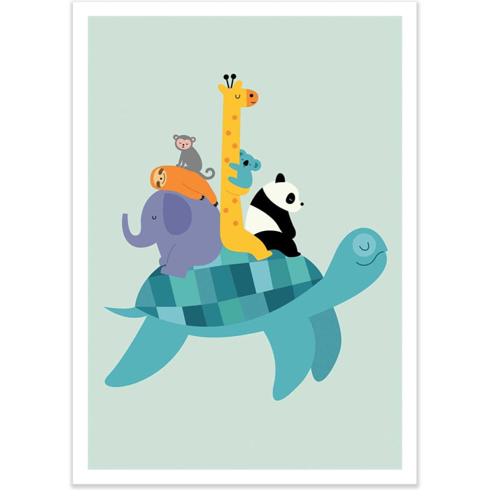 Affiche - Travel together - Andy Westface