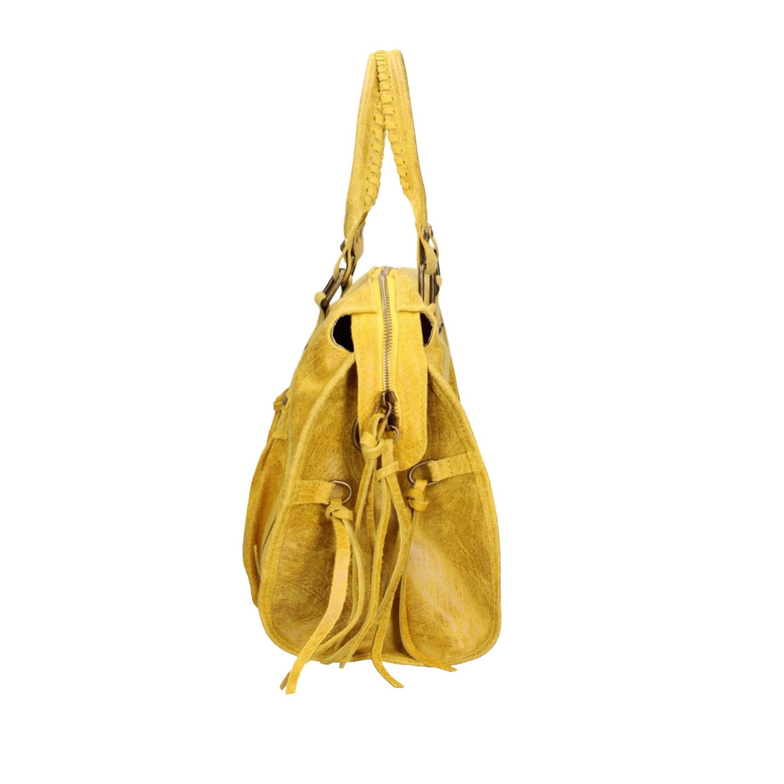 Borsa a spalla da donna - Modello Clara - Vera pelle - 41.0 x 28.0 x 13.0 cm