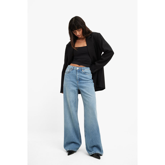 Jean large à taille haute Jeans larges Nakd