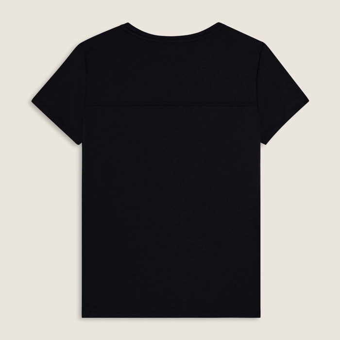 T-shirt con logo e grafica geometrica